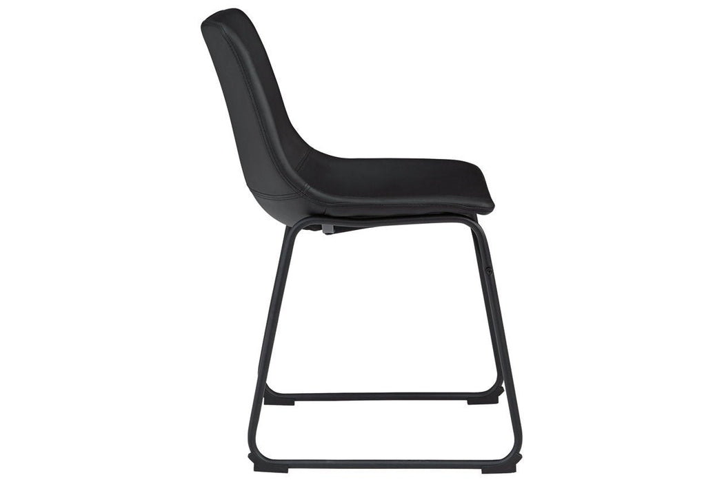 Centiar Black Dining Chair (Set of 2) - Gate FurnitureDining Chair