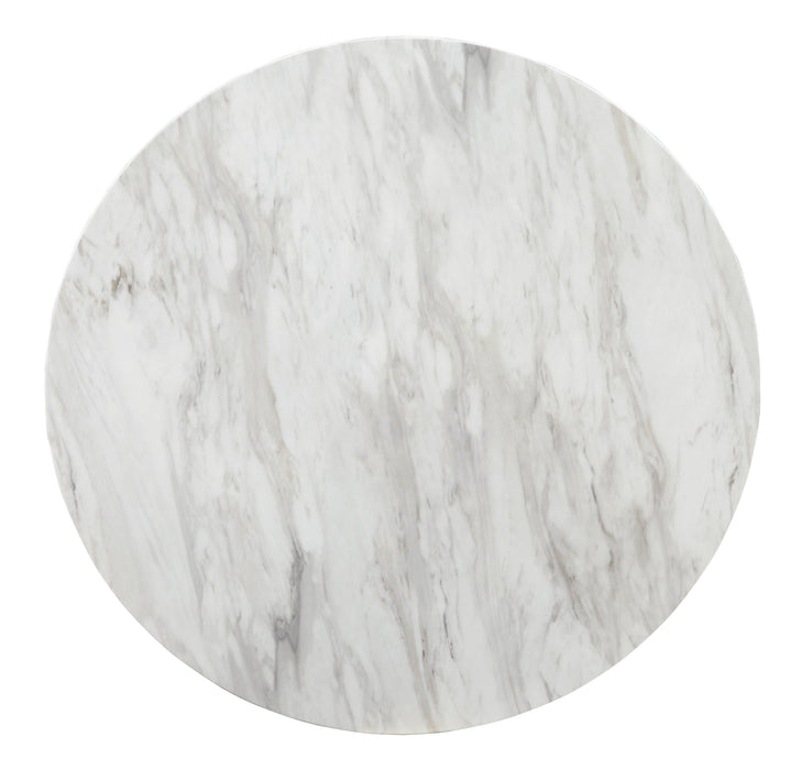 Centiar Black/Black 5 - Piece Round Counter Height Set - Gate FurnitureCounter Height Set