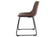Centiar Brown/Black Dining Chair (Set of 2) - Lara FurnitureDining Chair