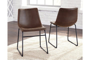 Centiar Brown/Black Dining Chair (Set of 2) - Lara FurnitureDining Chair