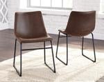 Centiar Brown/Black Dining Chair (Set of 2) - Gate FurnitureDining Chair