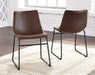 Centiar Brown/Black Dining Chair (Set of 2) - Gate FurnitureDining Chair