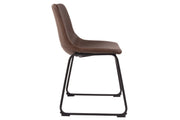 Centiar Brown/Black Dining Chair (Set of 2) - Lara FurnitureDining Chair