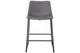 Centiar Gray Counter Height Bar Stool (Set of 2) - Gate FurnitureBarstool