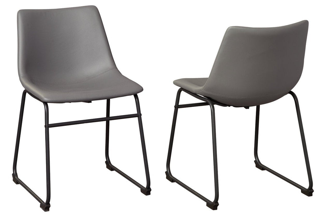 Centiar Gray Dining Chair (Set of 2) - Gate FurnitureDining Chair