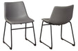 Centiar Gray Dining Chair (Set of 2) - Gate FurnitureDining Chair