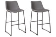 Centiar Gray Pub Height Bar Stool (Set of 2) - Gate FurnitureBarstool