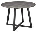 Centiar Gray/Black Dining Table - Gate FurnitureDining Table