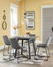 Centiar Gray/Gray 5 - Piece Round Dining Set - Gate FurnitureDining Room Set