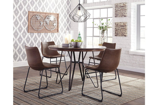 Centiar Two - tone Brown Dining Table - Gate FurnitureDining Table
