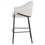 Chadwick Fabric Upholstered Bar Chair Beige (Set of 2) - 183437N