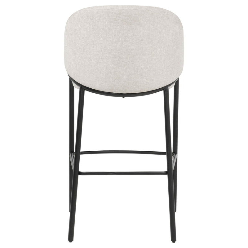 Chadwick Fabric Upholstered Bar Chair Beige (Set of 2) - 183437N