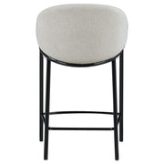 Chadwick Fabric Upholstered Counter Chair Beige (Set of 2) - 183436