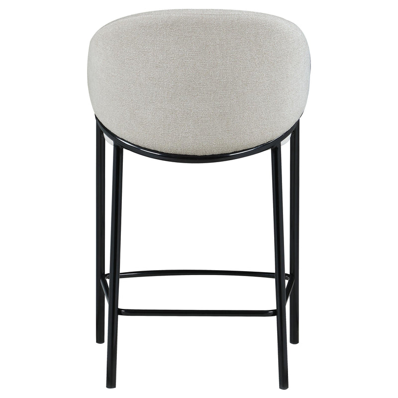 Chadwick Fabric Upholstered Counter Chair Beige (Set of 2) - 183436