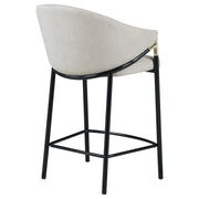 Chadwick Fabric Upholstered Counter Chair Beige (Set of 2) - 183436