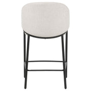 Chadwick Fabric Upholstered Counter Height Chair Beige (Set of 2) - 183436N