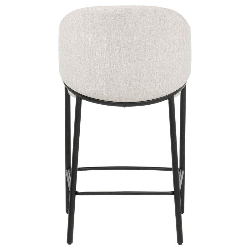 Chadwick Fabric Upholstered Counter Height Chair Beige (Set of 2) - 183436N