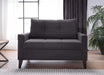 Chair And A Half (Zigana Charcoal) - Gate FurnitureLiving Room Chair