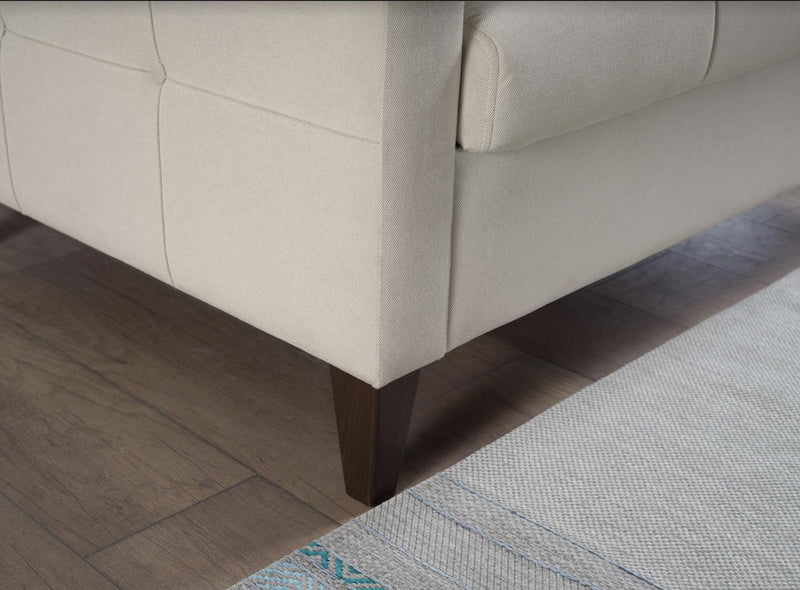 Chair And A Half (Zigana (Cream) - Lara FurnitureLiving Room Chair