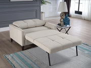 Chair And A Half (Zigana (Cream) - Lara FurnitureLiving Room Chair