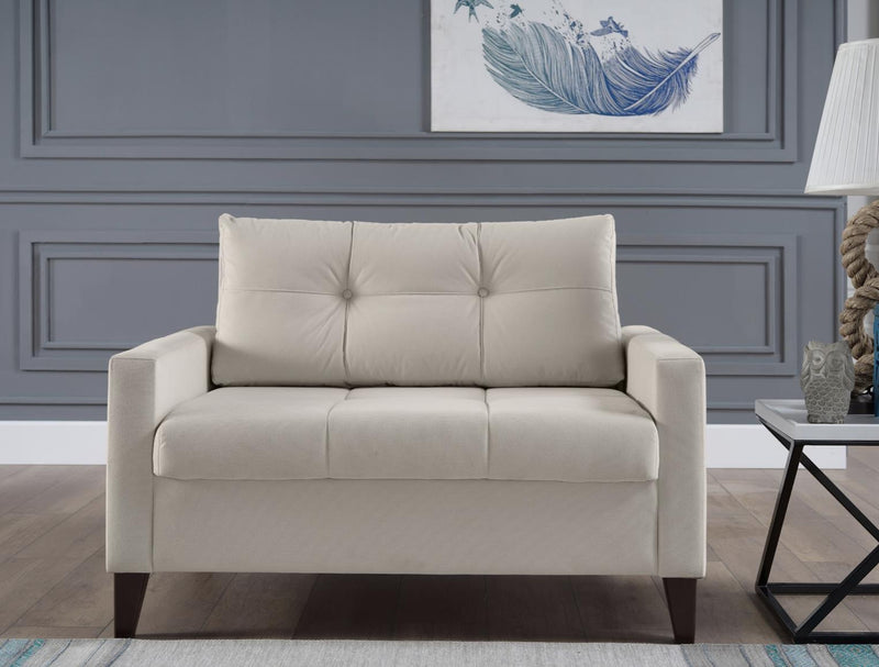 Chair And A Half (Zigana (Cream) - Lara FurnitureLiving Room Chair