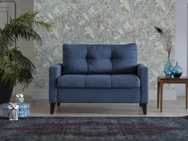 Chair And A Half (Zigana Indigo Blue) - Lara FurnitureLiving Room Chair