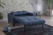 Chair And A Half (Zigana Indigo Blue) - Lara FurnitureLiving Room Chair