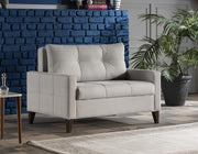 Chair And A Half (Zigana Light Grey) - Lara FurnitureLiving Room Chair