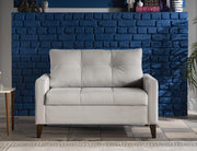 Chair And A Half (Zigana Light Grey) - Lara FurnitureLiving Room Chair