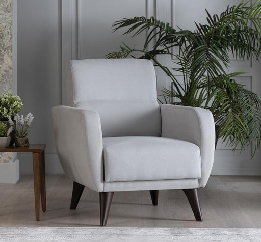 Chair In A Box - Flexy W/Storage(Zigana Light Gray) - Lara FurnitureLiving Room Chair