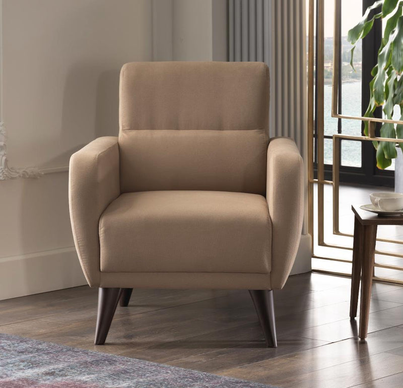 Chair In A Box - Flexy W/Storage(Zigana Taupe) - Lara FurnitureLiving Room Chair