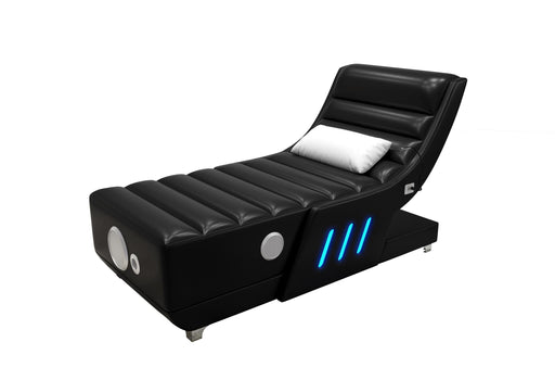 Chaise with Bluetooth Speaker, Subwoofer, Multi Color LED Light, USB Charger - S195-CH