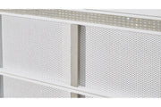 Chalanna White Queen Upholstered Storage Bed - Lara FurnitureQueen Bed