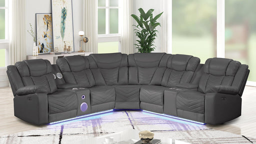 Challenger Sectional Sofa Gray - Challenger Sectional Sofa Gray