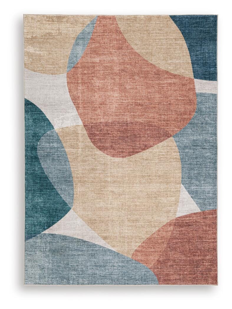 Chanleigh Multi Washable 5' x 7' Area Rug - R407372