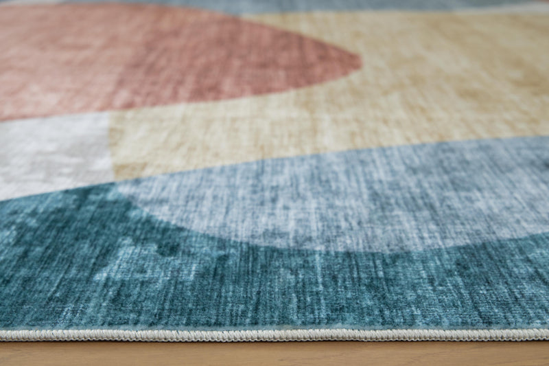 Chanleigh Multi Washable 5' x 7' Area Rug - R407372