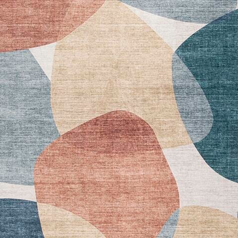 Chanleigh Multi Washable 7'6" x 9'6" Area Rug - R407371