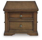 Channley Brown Lift-Top Coffee Table - T649-20