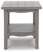 CHARINA End Table - Gate FurnitureEnd Table