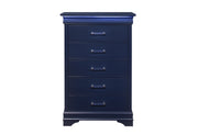 Charlie Blue Chest With Led - Lara FurnitureChest