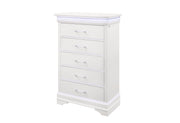 Charlie White Chest With Led - Lara FurnitureChest