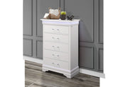 Charlie White Chest With Led - Lara FurnitureChest
