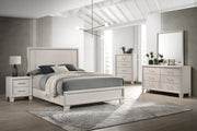 Charlie White Panel Bedroom Set - Lara FurnitureBedroom Set