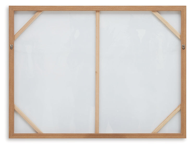 Chaseburn Brown/Black/White Wall Art - A8000380