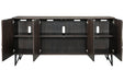 Chasinfield Dark Brown 72" TV Stand - Gate FurnitureTV Stand