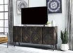 Chasinfield Dark Brown 72" TV Stand - Gate FurnitureTV Stand