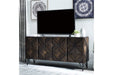 Chasinfield Dark Brown 72" TV Stand - Gate FurnitureTV Stand
