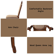 Chateau De Ville Arm Chair (Set-2) - 04078A