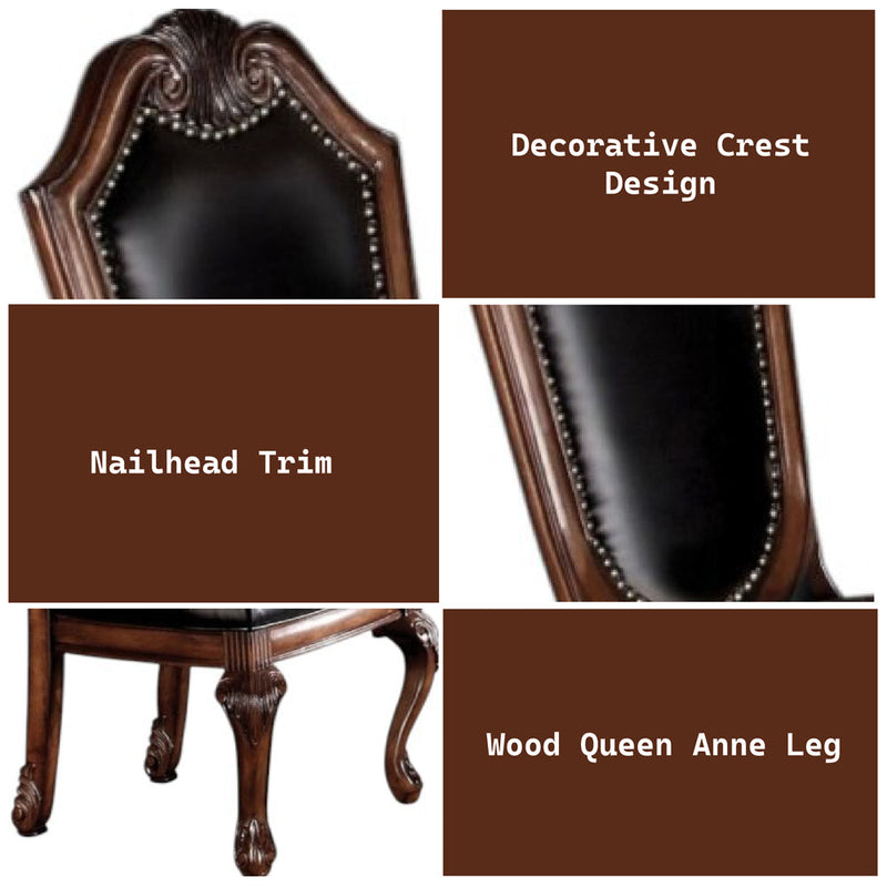 Chateau De Ville Side Chair (Set-2) - 10038A