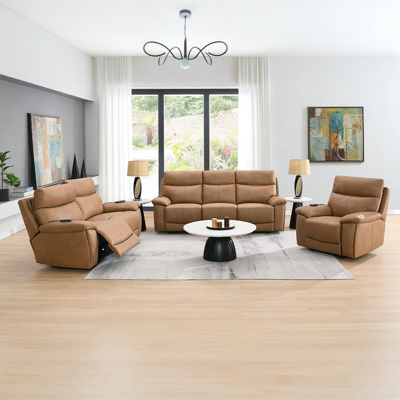 Chavis Power Motion Sofa w/USB & Power Headrest - LV05870